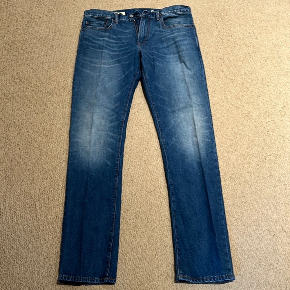 Gap men’s everyday slim jeans, 34x34